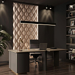 Гипсовая 3D панель с принтографией PM-108 варинант исполнения - 6 | Loft Concept в Екатеринбурге