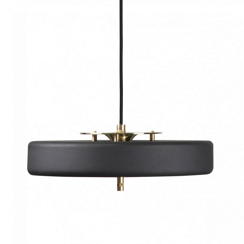 Подвесной светильник BERT FRANK Revolve Pendant Lamp Black Черный Латунь в Екатеринбурге | Loft Concept 