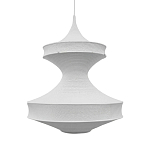 Подвесной вязаный белый светильник «Моника» варинант исполнения - 1 | Loft Concept в Екатеринбурге