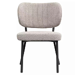 Стул мягкий с серо-бежевой буклированной обивкой Inspiration from Provence варинант исполнения - 1 | Loft Concept в Екатеринбурге