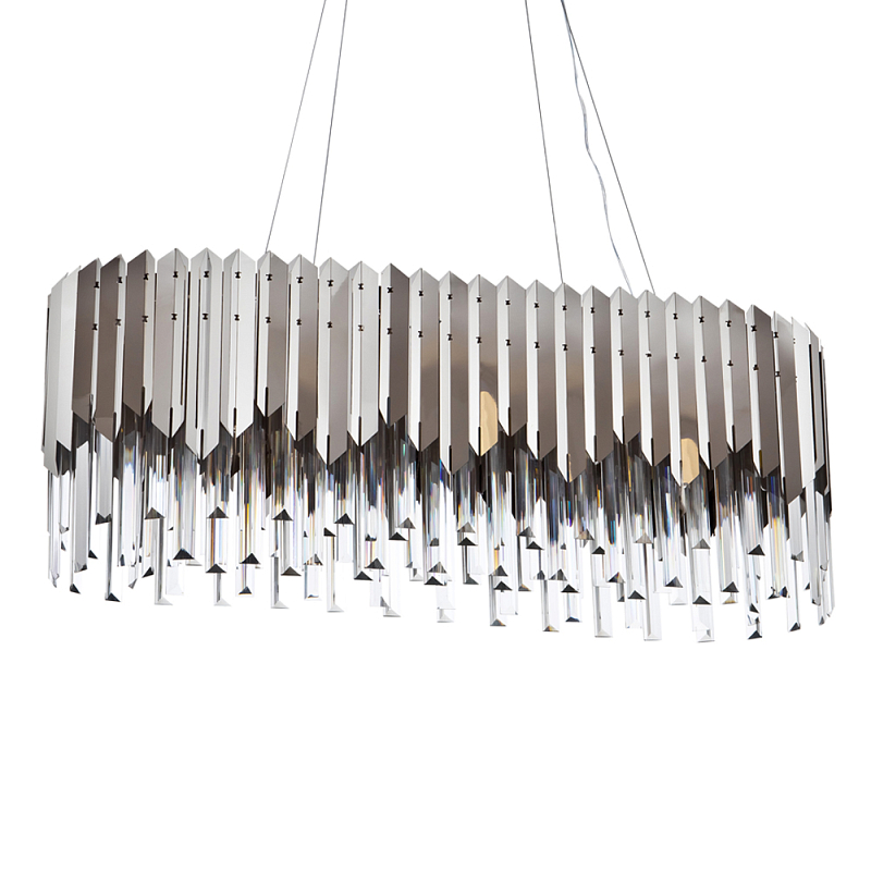 Большая многоярусная люстра Iroh Future Хром Хром в Екатеринбурге | Loft Concept 