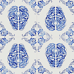 Плитка с узором Мозг варинант исполнения - 1 | Loft Concept в Екатеринбурге