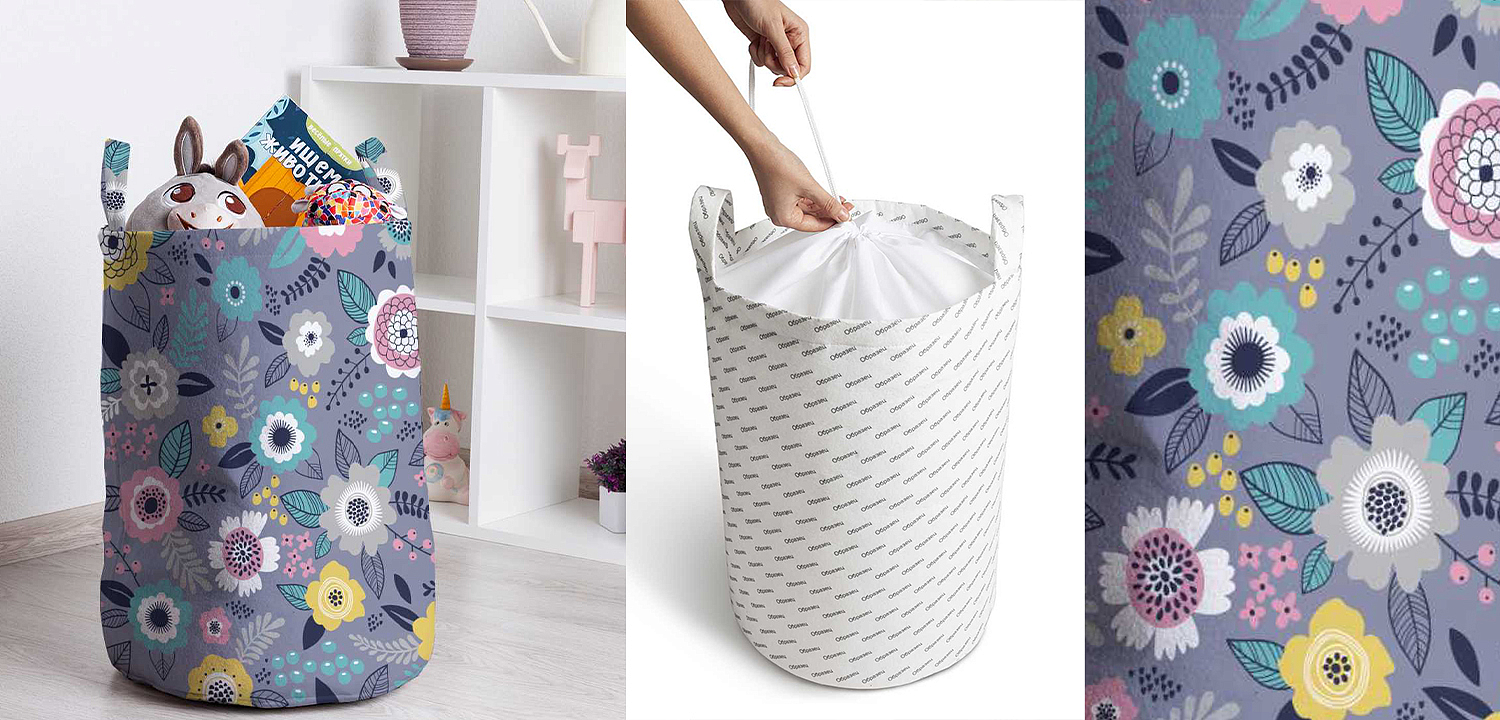 Корзина Funny Flowers Basket Корзина Funny Flowers Basket - Loft-Concept в Екатеринбурге