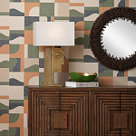 Настольная лампа с прямоугольным белым абажуром Skillful Face варинант исполнения - 6 | Loft Concept в Екатеринбурге