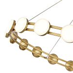 Люстра кольцевая с круглыми светодиодными источниками света Maxine Light варинант исполнения - 10 | Loft Concept в Екатеринбурге