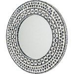 Настенное зеркало Black and white mosaic варинант исполнения - 3 | Loft Concept в Екатеринбурге