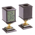 Настольный канцелярский набор из нефрита Apollo варинант исполнения - 4 | Loft Concept в Екатеринбурге