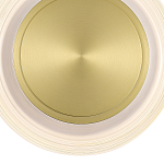 Бра круглое золото/прозрачный Plumpness LED 7 варинант исполнения - 4 | Loft Concept в Екатеринбурге