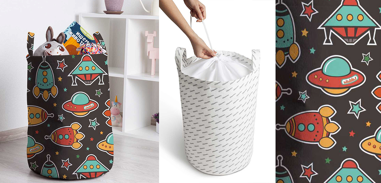 Корзина Space Pattern Basket Корзина Space Pattern Basket - Loft-Concept в Екатеринбурге