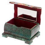 Шкатулка с мозаикой из натуральных камней Stone Casket варинант исполнения - 2 | Loft Concept в Екатеринбурге