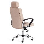 Кресло компьютерное City Chair хром флок варинант исполнения - 3 | Loft Concept в Екатеринбурге