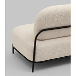 Диван Стоун ткань букле молочный варинант исполнения - 4 | Loft Concept в Екатеринбурге