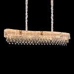Люстра волнистой формы с каскадом из прозрачного хрусталя Constant Sparks варинант исполнения - 4 | Loft Concept в Екатеринбурге