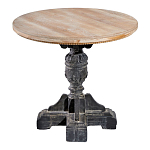 Столик кофейный с резным античным узором Antique Engraving варинант исполнения - 1 | Loft Concept в Екатеринбурге