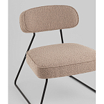 Кресло лаунж Kate букле капучино варинант исполнения - 2 | Loft Concept в Екатеринбурге