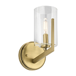 Бра с прозрачным плафоном в форме цилиндра Kichler варинант исполнения - 1 | Loft Concept в Екатеринбурге