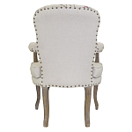 Кресло с изображением сакуры Aubrey Classical Armchair beige flax варинант исполнения - 2 | Loft Concept в Екатеринбурге