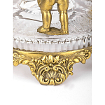 Чаша на бронзовых ножках с тремя ангелами Eden Garden варинант исполнения - 3 | Loft Concept в Екатеринбурге