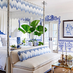 Обои ручная роспись Porto by Alessandra Branca Original colourway on dyed paper варинант исполнения - 1 | Loft Concept в Екатеринбурге