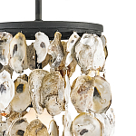 Подвесной светильник с подвесками из устричных раковин Sea Ravens варинант исполнения - 1 | Loft Concept в Екатеринбурге