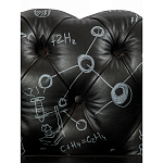 Кресло "Умный Умник" Rick and Morty graffiti chair натуральная кожа  варинант исполнения - 5 | Loft Concept в Екатеринбурге