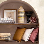 Ваза декоративная из натурального плетеного бамбука Bamboo Decor 42 варинант исполнения - 5 | Loft Concept в Екатеринбурге