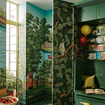 Обои ручная роспись Little London Jubilee Colourway варинант исполнения - 4 | Loft Concept в Екатеринбурге