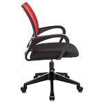 Офисное кресло с основанием из черного пластика Desk chairs Red варинант исполнения - 3 | Loft Concept в Екатеринбурге