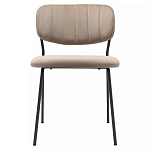 Стул Singer Chair без подлокотников светло-коричневый Велюр варинант исполнения - 6 | Loft Concept в Екатеринбурге