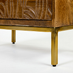 Прикроватная тумба с фактурным фасадом Termite варинант исполнения - 6 | Loft Concept в Екатеринбурге