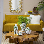 Ваза фарфоровая с ручной росписью Leopard Collection  варинант исполнения - 8 | Loft Concept в Екатеринбурге