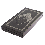 Подарочные нарды из натурального камня с гравировкой Backgammon from Stone варинант исполнения - 7 | Loft Concept в Екатеринбурге