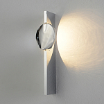 Бра с круглым зеркальным диском на прямоугольном соновании Reflection Circle Glow варинант исполнения - 5 | Loft Concept в Екатеринбурге