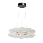 Люстра с прозрачным волнистым плафоном в форме цветка Ethereal Bloom варинант исполнения - 2 | Loft Concept в Екатеринбурге