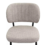 Стул мягкий с серо-бежевой буклированной обивкой Inspiration from Provence варинант исполнения - 5 | Loft Concept в Екатеринбурге