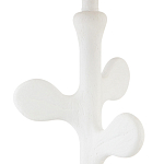 Настольная лампа с белым каркасом и тканевым абажуром Natural Stems варинант исполнения - 2 | Loft Concept в Екатеринбурге