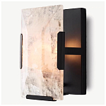 Бра прямоугольное с мраморным плафоном Calling to Shine варинант исполнения - 2 | Loft Concept в Екатеринбурге