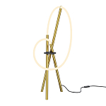 Настольный светильник Crochet Brass 3000К 15Вт варинант исполнения - 1 | Loft Concept в Екатеринбурге