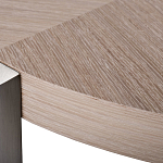 Столик журнальный с низкой круглой столешницей Wood Grain варинант исполнения - 1 | Loft Concept в Екатеринбурге