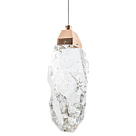 Подвесной светильник Soar Hanging Lamp Gold Transparent Прозрачный варинант исполнения - 1 | Loft Concept в Екатеринбурге