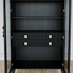 Дизайнерский шкаф витрина Elsa Dreams Black с 4-мя ящиками варинант исполнения - 6 | Loft Concept в Екатеринбурге