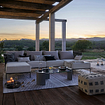 Уличное кресло Alaric Armchair Black варинант исполнения - 6 | Loft Concept в Екатеринбурге