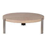 Столик журнальный круглый со светлым шпоном Light Veneer Table варинант исполнения - 5 | Loft Concept в Екатеринбурге
