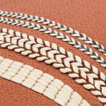 Подушка декоративная с вышивкой и кисточками Ethnic mix варинант исполнения - 2 | Loft Concept в Екатеринбурге