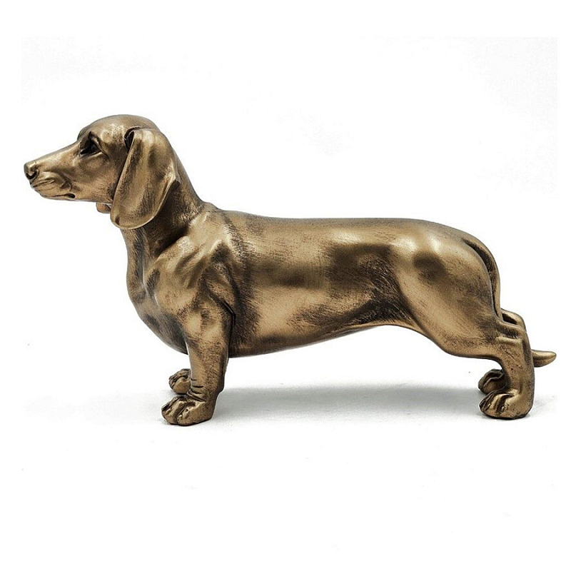 Статуэтка такса с реалистичными деталями и гладкой поверхностью Dachshund Style Бронза Статуэтка такса с реалистичными деталями и гладкой поверхностью Dachshund Style Бронза в Екатеринбурге | Loft Concept