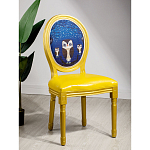 Стул Night owls with yellow design варинант исполнения - 9 | Loft Concept в Екатеринбурге