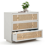 Комод с тремя ящиками Tomio Wicker Furniture варинант исполнения - 3 | Loft Concept в Екатеринбурге