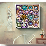 Панно "Конфетное ассорти" Bright Candy Assortment варинант исполнения - 4 | Loft Concept в Екатеринбурге