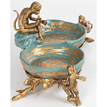 Блюдо двойное из фарфора Crogy варинант исполнения - 2 | Loft Concept в Екатеринбурге