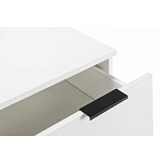 Комод белый с 3-мя ящиками Strict Lines  варинант исполнения - 5 | Loft Concept в Екатеринбурге